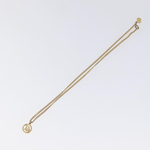 Collana Dior Cd Metallo Oro Gioielli Autentica