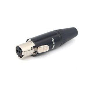 TA4F/ Neutrik Mini XLR 4Pin Connector,4pin Female Monitor Power Plug Mini XLR - Picture 1 of 7