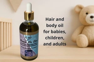 Haar- und Körperöl bei Ekzemen und trockener Haut mit Lavendel und Ringelblume 100 ml - Bild 1 von 7