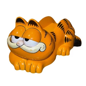 Vintage 80s Garfield Telephone BASE ONLY NO PHONE Used Condition See Photos - Picture 1 of 10