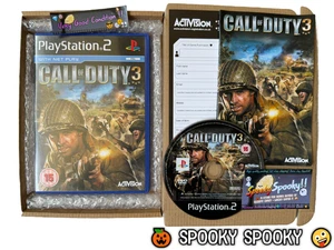 Call of Duty 3 PS2 - UK PAL VGC CIB with Reg - High Quality Packing - Tracked - Picture 1 of 9