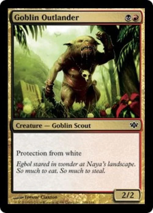 Goblin Outlander -Foil Medium Play MTG Conflux - Image 1 of 1