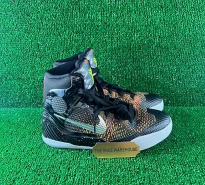 Nike Kobe IX 9 Elite GS Masterpiece 2025 Black Silver Shoes HJ9446-001 Size 2.5Y - Image 1 of 4