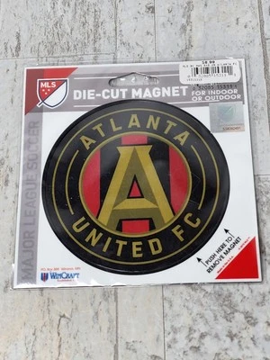 Atlanta United FC MLS Die-Cut Magnet WinCraft 4" - Image 1 of 3