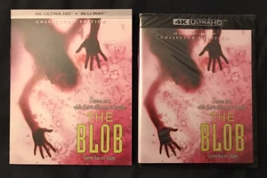 THE BLOB (1988) Collector's Edition 4k UHD & Blu-ray - BRAND NEW with SLIPCOVER! - Picture 1 of 2