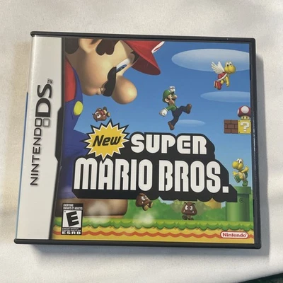 New Super Mario Bros Nintendo DS Game No Manual Tested Working! - Image 1 of 4