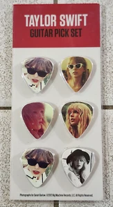Taylor Swift Red Guitar Pick Pack Set Of 6 Picks Big Machine 2012 NIP - Picture 1 of 6