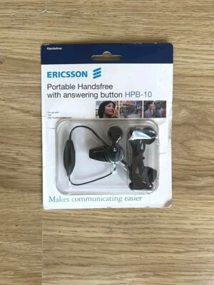 Ericsson HPB-10 Portable Handsfree with answering button earphone for T28. - Image 1 of 2