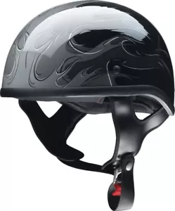 Z1R CC Beanie Hellfire Helmet - Large, Gray, Unisex 0103-1355 - Picture 1 of 5