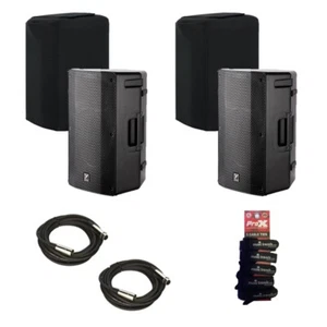 Paar Yorkville YXL10P Powered Portable BT Lautsprecher + Abdeckungen + Zubehör - Bild 1 von 5