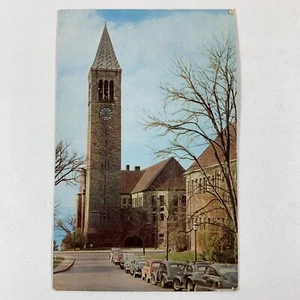 Library Tower, Cornell University, Ithaca, NY Vintage Postcard - Picture 1 of 5