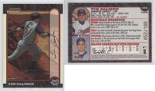 1999 Bowman Chrome International Refractor /100 Tim Salmon #273