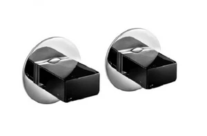 Fantini - Venezia Murano Glas Griffe (Paar) 2902N448C5 UVP 748,8 £ - Bild 1 von 12