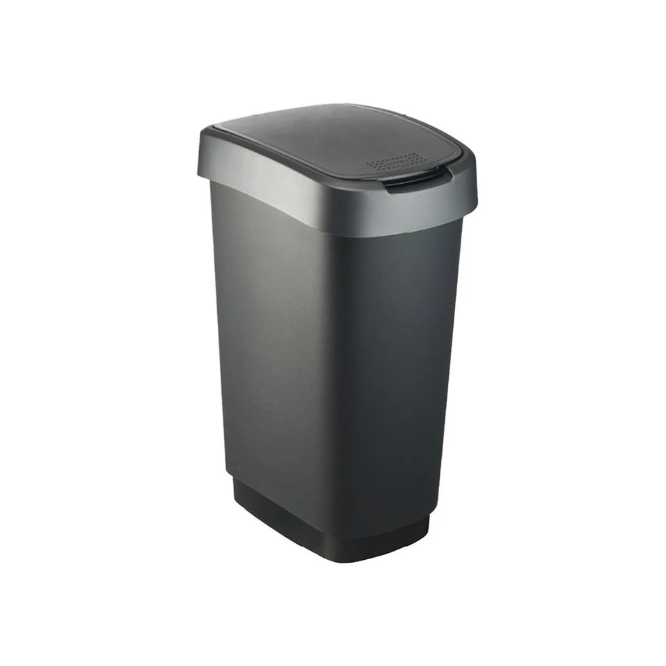 ROTHO Abfalleimer 50L Twist Swingeimer Mülleimer Müllbehälter Abfallsammler Bin - Bild 1 von 1