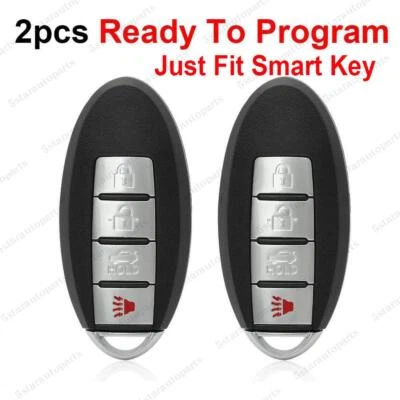 2 for Nissan Sentra 2013 2014 2015 2016 2017 2018 Remote Key Fob CWTWB1U840 - Image 1 of 4