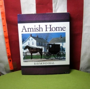 AMISH HOME signed kids book Raymond Bial autograph 1995 handiworks - Picture 1 of 3