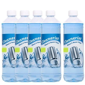 5x1 litri liquido di ricarica detergente testina di rasatura per profumo di limone Braun Series 9 - Foto 1 di 6