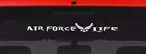 Air Force Life (L2) Military Vinyl Decal Sticker Car/Truck Laptop Window - Picture 1 of 1