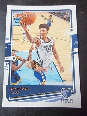 2020-21 Donruss basketball #192 Brandon Clarke  - Image 1 of 2