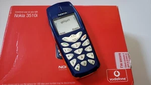 Nokia 3510 - (Unlocked) Classic Mobile Phone BLUE Rare Boxed - Afbeelding 1 van 8