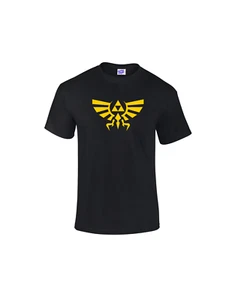CREST OF HYRULE KIDS CHILDRENS T SHIRT GAMER LINK GAMING DESIGN ZELDA HYRULE - Picture 1 of 14