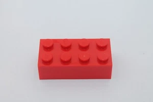 Lego 5x Basic Steine 2x4 bricks 3001 rot red - Picture 1 of 1