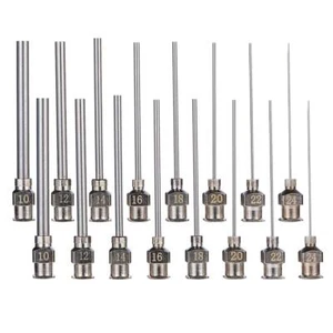 BENECREAT 16PCS 1.5 Inch Stainless Steel Dispensing Needle Tip Blunt Syringe ... - Picture 1 of 8