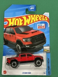 Hot Wheels Factory Fresh '23 Ram 1500 Red 97/250 Long Card - Picture 1 of 2