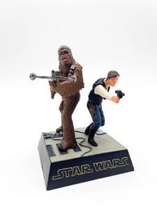 Han solo et Chewbacca Mini Diorama Star Wars TOMY Takara - Imagen 1 de 6