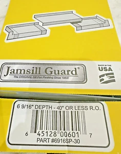 Jamsill (C86) 6-9/16" Up To 40" Door Window Pan Flashing - Picture 1 of 3