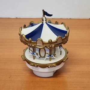 Trendmasters Weihnachtszauber Winter Wonderland 1997 Karussell Merry Go Round - Bild 1 von 5