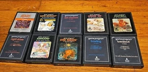 Lot Of 10 Atari 2600 Games - Picture 1 of 1