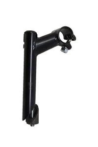 MTB Type Handlebar Quill STEM 22.2mm 1" 60mm Short Reach Black 25 Degree Rise - Picture 1 of 2
