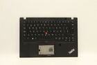 Lenovo ThinkPad T14s Keyboard Palmrest Top Cover Spanish Black 5M10Z41697