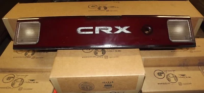 Decoración central de luz trasera reversa DV1 OEM USDM 90-91 Honda Civic CRX EF SH2 Foto 1 de 4