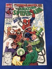 Amazing Spider-Man #338 Direct Marvel 1990 The Return of the Sinister Six 9.0