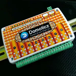 DOMOTICZ LAN IP 8 Channel Relay Internet Card Ethernet Module WEB DIN - Picture 1 of 4