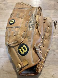 Wilson A2214 Advisory Staff Series Leather Baseball Softball Glove 13” RHT