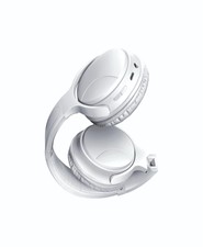Brookstone STUDIO HD Wireless Headphones White $80 NIB