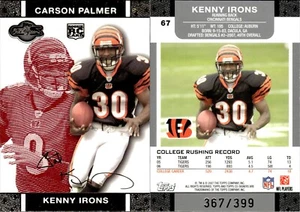 Palmer/hierros radiocontrol Topps 2007 cofirmantes cambiantes caras rojo dorado 367/399 #67 - Imagen 1 de 1