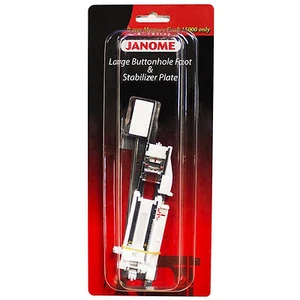 Janome Large Buttonhole Foot and Stabilizer Plate for #202199009 MC15000 Only - Picture 1 of 1