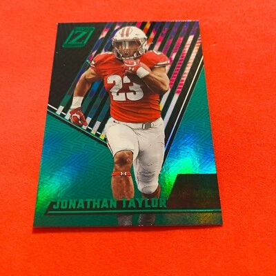 Jonathan Taylor GREEN Wisconsin Badgers / Indianapolis Colts 2023 Chronicles Zen - Image 1 of 2