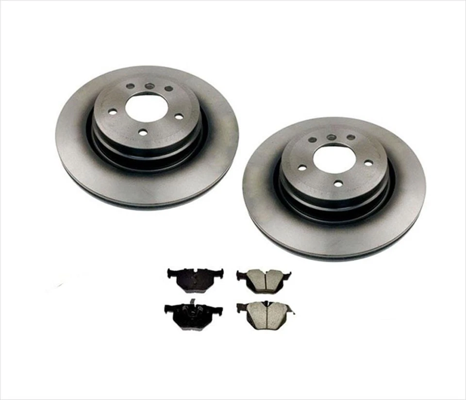 Rear brake rotors & Ceramic brake pads for BMW 335i 335X drive 335XI 2008-2013 - Image 1 of 1