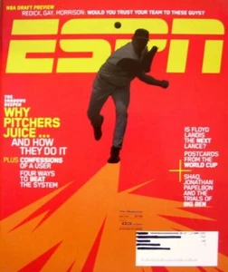 ESPN Magazine July 3 2006 Floyd Landis Lance Armstrong Shaq NBA - Picture 1 of 1
