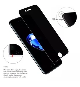 Premium Privacy Anti-Spy Hartglas Displayschutzfolie Folie iPhone 7, iPhone 8 - Bild 1 von 12