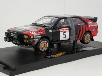 Sunstar Audi Quattro A2 #5 Bosch Circuit de Ardennes 1986 1/18 4257 - Immagine 1 di 3