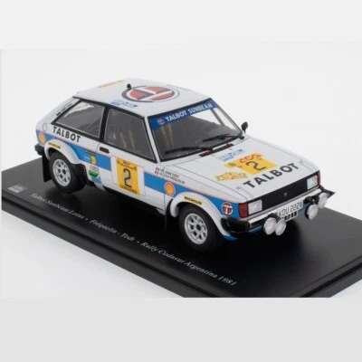 1:24 Talbot Sunbeam Lotus Frequelin Rally Argentina 1981 Ixo Salvat Diecast - Immagine 1 di 2