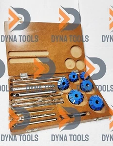 DODGE 1996 5.9L 360 Magnum Heads VALVE SEAT CUTTER KIT 3 ANGLE CUT CARBIDE TIPP - Picture 1 of 23