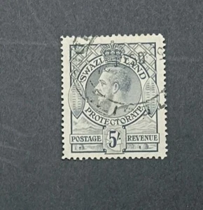 SWAZILAND 1933 5s SG 19 Sc 18 Fine Used - Picture 1 of 2