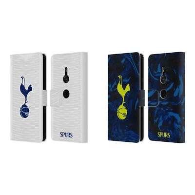 TOTTENHAM HOTSPUR F.C. 2021/22 BADGE KIT LEATHER BOOK CASE FOR SONY PHONES 1 - Image 1 of 4